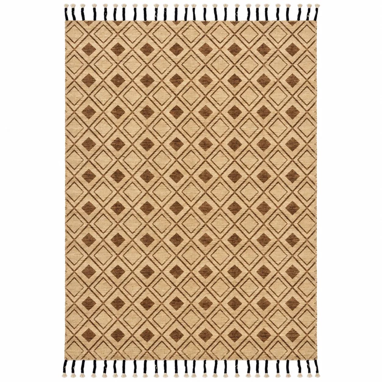 Diamond Pattern Jute Rug — jute rugs
